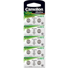 Camelion Bateria Buttoncell LR44 10 szt.