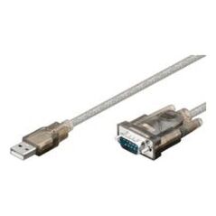 Kabel USB MicroConnect USB-A - DB-9 1.8 m Srebrny (USBADB)
