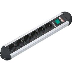 Listwa zasilająca Bachmann 6 gniazd 1.75 m srebrna (330.071)