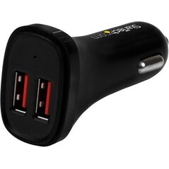 Ładowarka StarTech 2x USB-A 4.8 A  (USB2PCARBKS)