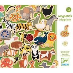 Djeco Magnetyczna drewniana układanka Magnimo (143724)
