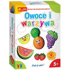 Ranok Zestaw do kreatywnej zabawy - Owoce i warzywa - 157123