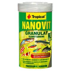 Tropical Nanovit Granulat pokarm podstawowy małych ryb 100ml