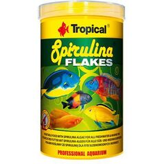 Tropical Spirulina Flakes pokarm roślinny dla ryb 250ml