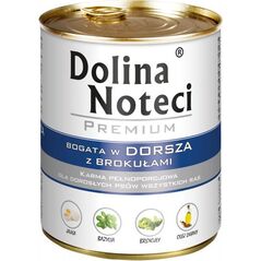 Dolina Noteci Premium bogata w dorsza z brokułami 800 g
