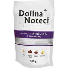 Dolina Noteci Premium bogata w królika z żurawiną 500 g
