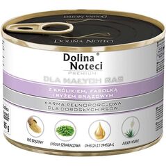 Dolina Noteci Premium dla małych ras z królikiem fasolką i ryżem 185 g