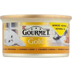 Gourmet Gold z kurczakiem i marchewką 85g