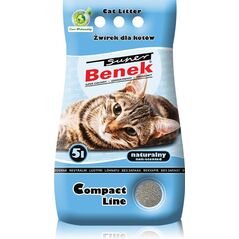 Żwirek dla kota Super Benek Compact Naturalny 5 l