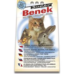 Żwirek dla kota Super Benek Compact Naturalny 5 l