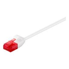 MicroConnect RJ-45/RJ-45 kat.6 U/UTP Biały 1m (V-UTP601W-SLIM)