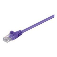 MicroConnect RJ-45/RJ-45 kat.5e U/UTP Fioletowy 2m (B-UTP502P)