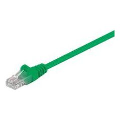 MicroConnect RJ-45/RJ-45 kat.5e U/UTP Zielony 0.25m (B-UTP50025G)