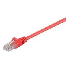 MicroConnect RJ-45/RJ-45 kat.5e U/UTP Czerwony 0.25m (B-UTP50025R)