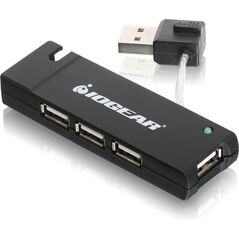 HUB USB IOGear 4x USB-A 2.0 (GUH285W6)