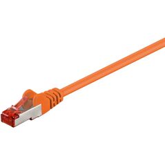 MicroConnect RJ-45/RJ-45 kat.6 F/UTP Pomarańczowy 0.25m (B-FTP60025O)