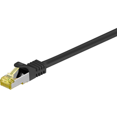 MicroConnect S/FTP CAT7 2m Black LSZH - SFTP702S
