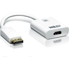 Adapter AV Aten DisplayPort - HDMI biały (VC986-AT)
