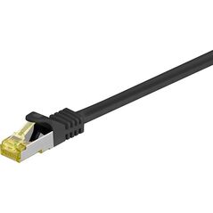 MicroConnect RJ-45/RJ-45 kat.7 S/FTP Czarny 10m (SFTP710S)