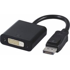Adapter AV MicroConnect DisplayPort - DVI-D czarny (DPDVIDA)