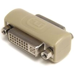 Adapter AV StarTech DVI-I - DVI-I beżowy (GCDVIIFF)