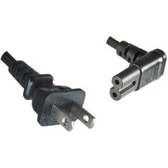 Kabel zasilający MicroConnect Power Cord US - C7 Angled 1.8m (PE110718A)