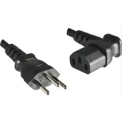 Kabel zasilający MicroConnect Power Cord Swiss - C13 90°1.8m (PE160418A)