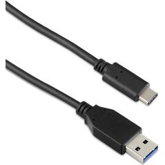 Kabel USB Targus USB-A - USB-C 1 m Czarny (ACC926EU-50)