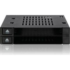 Kieszeń Icy Dock 2x 2.5" SATA/SAS Hotswap flexiDOCK (MB522SP-B)