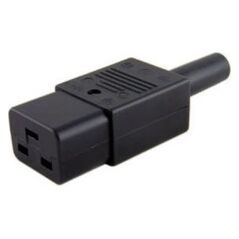 Kabel zasilający MicroConnect Adapter zasilania C19, czarny (C19PLUG)