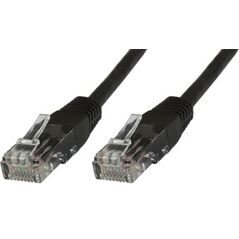 MicroConnect RJ-45/RJ-45 kat.6 U/UTP Czarny 1.5m (UTP6015S)
