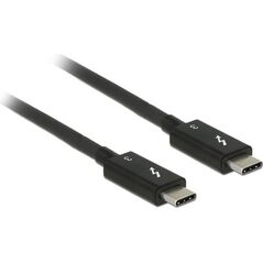 Kabel USB Delock Thunderbolt - Thunderbolt 0.5 m Czarny (84844)