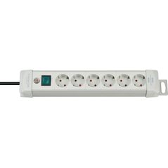 Listwa zasilająca Brennenstuhl Premium-Line 6 gniazd 3 m szara (1955560100)