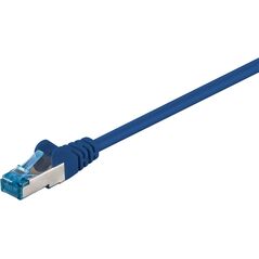 Patchcord U/UTP, Cat5e, 0.25m, niebieski