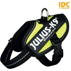 Trixie Szelki Julius-K9 IDC Baby 2/Mini-Mini/Mini XS–S - Neonowo żółte