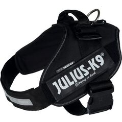 Trixie Szelki Julius-K9® IDC , 2/L–XL: 71–96 cm/50 mm, czarny