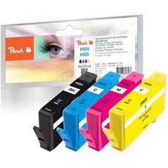 Tusz Peach Tusz PI300-625 / HP 934/935 (Black, Cyan, Magenta, Yellow)