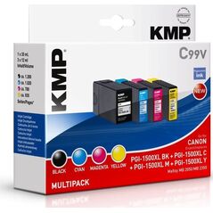 Tusz KMP Patrone Canon PGI1500XLY comp. Multipack C99V - 1564,0050