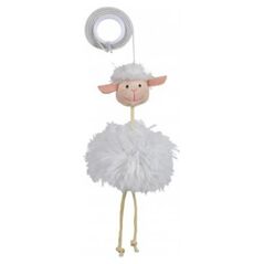Trixie Owieczka na elastycznej taśmie, 20 cm