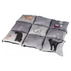 Trixie Koc Patchwork Cat, 45 × 55 cm, szary