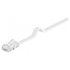 Goobay goobay Patchk. Cat6 U/UTP flach wh 15,0m - 95157