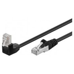 Goobay goobay Patchk CAT5e F/UTP 90° black 5,00m - 94190