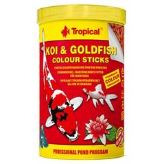 Tropical Koi&Goldfish Colour Sticks - worek 1000 ml/90 g