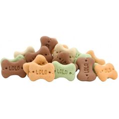 Lolo Pets Classic Ciastka - Kości mix S - 3 kg