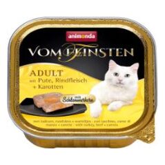 Animonda vom Feinsten Adult z nadzieniem Indyk, wołowina i marchewka 100g
