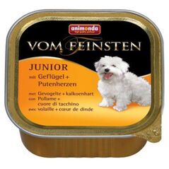 Animonda vom Feinsten Junior Drób i serca indycze 150g