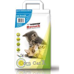 Żwirek dla kota Super Benek Corn Cat Morski 7 l