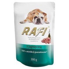 Rafi RAFI PIES 300g saszetka JAGNIĘCINA
