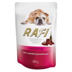 Rafi RAFI PIES 300g saszetka WOŁOWINA