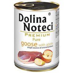 Dolina Noteci Dolina Noteci Pies Pure, gęś i jabłko puszka 400g